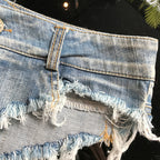 Summer Women's Denim Shorts - Ultra Short & Sexy