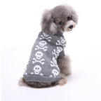 Christmas Snowflake High Neck Dog Sweater for Pets
