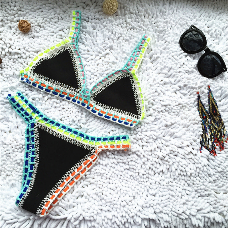 Handmade Crochet Miniature Bikini Swimsuit Thong