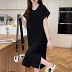 Summer Elegant European Style Short Sleeve Dress