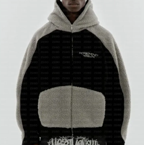 Lambswool Warm Hoodie | Streetwear
