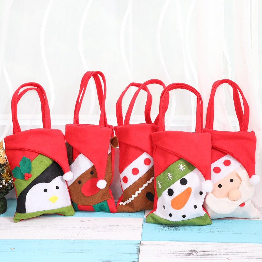 Christmas Tote Bag for Gifts and Decorations | Organic Cotton