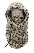 Cold Protection Thickening Scarf Hat | Embroidered Cap