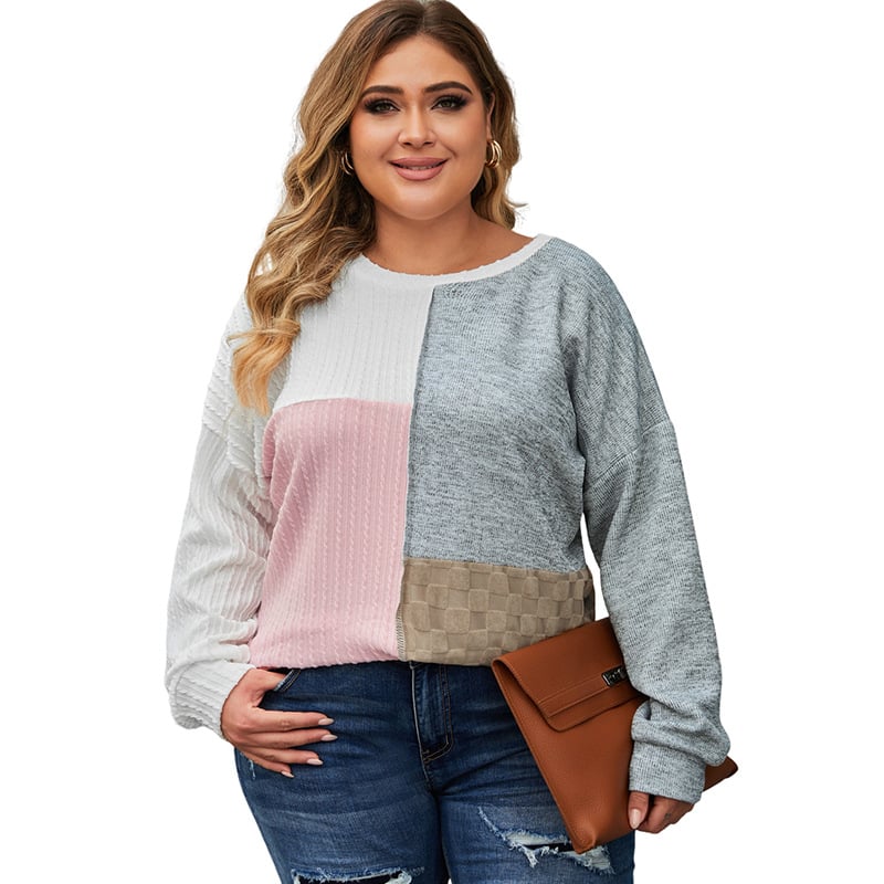 Autumn Leopard Print Casual Pullover Sweater | Streetwear