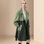 Mid-length Loose Fit Slim Coat Jacket