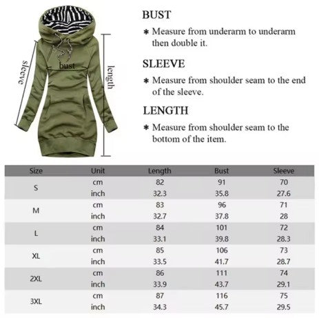Long Sleeve Hoodie Dress | Streetwear