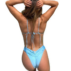 2021 Women's Bikini Set with New Colors and Ruffles