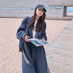 Korean Style Loose Design Coat Jacket a Slim Look