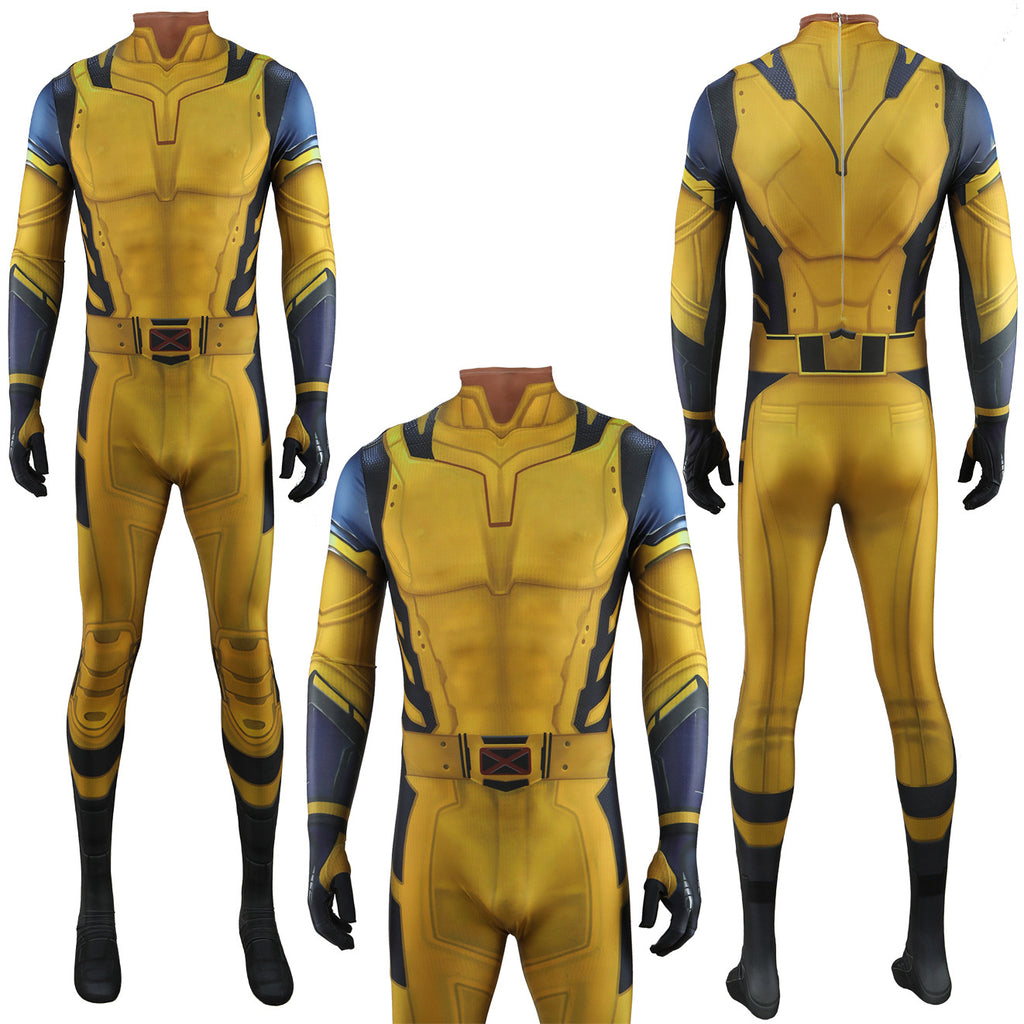 Deadpool 3 Wolverine Costume - Halloween Bodysuit