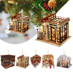 Creative Acrylic Christmas Tree Car Decor Hanging Ornament