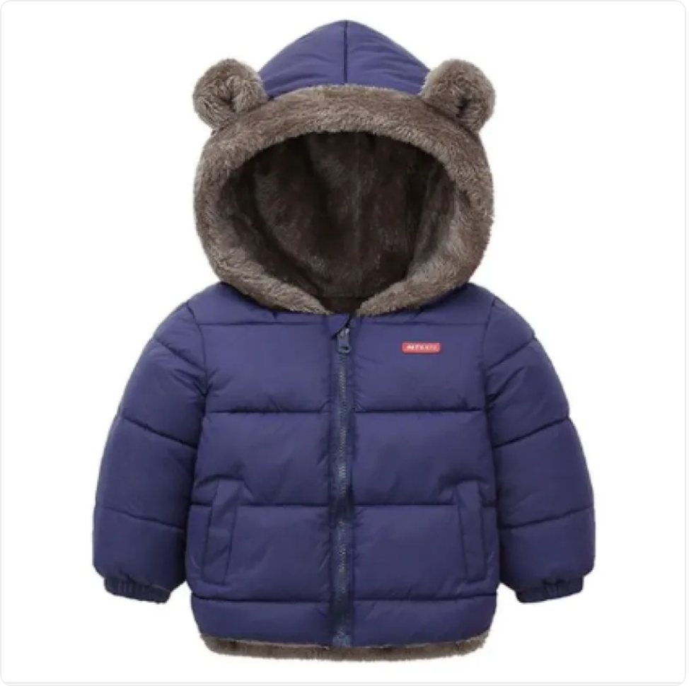 Boy’s Double-Sided Cotton-Padded Winter Jacket