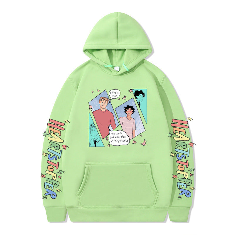 Funny Printed Long Sleeve Hoodie for Men & Women | Streetwear
