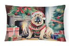 Shar Pei Cozy Christmas Throw Pillow