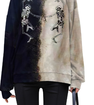 Customizable Printed Sweater with Personalized Text