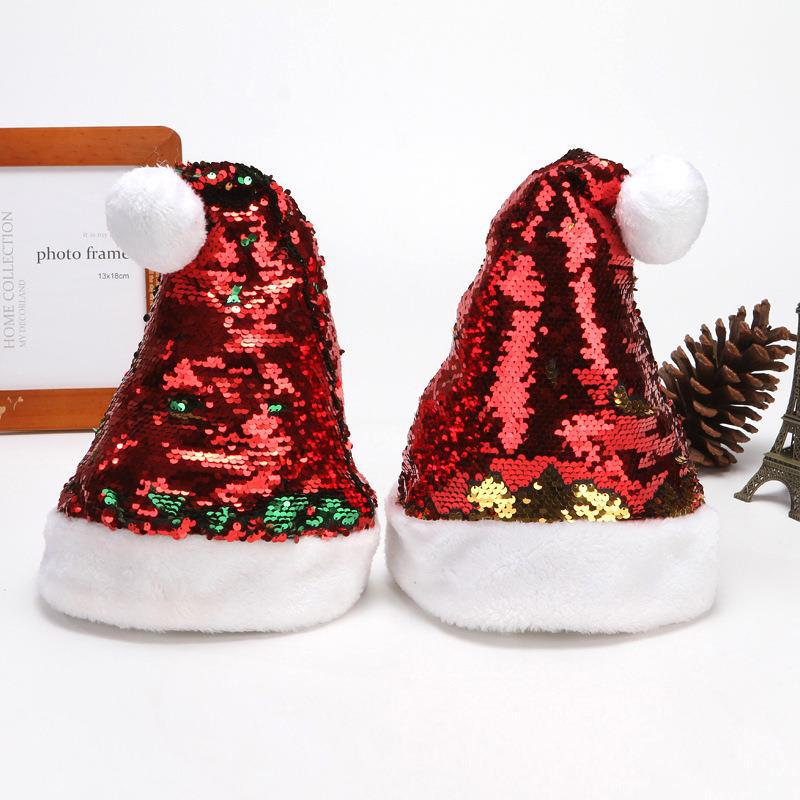 Women's Short Plush Christmas Fashion Hat | Embroidered Cap