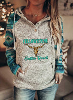 Hooded Sweater for Women with Loose Long Sleeves