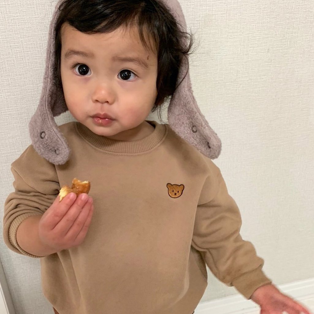 Baby Long Sleeve Round Neck Pullover Top