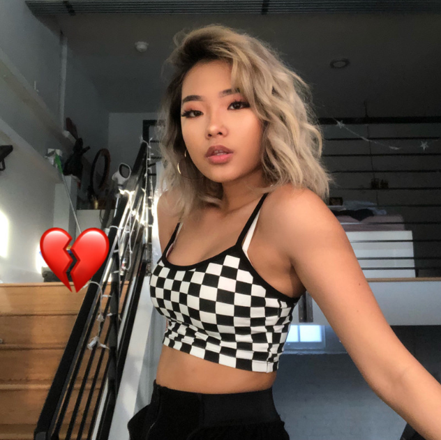 Summer Women's Black and White Checkered Tank Top