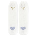 Home Coral Fleece Velvet Towel Floor Sleep Socks