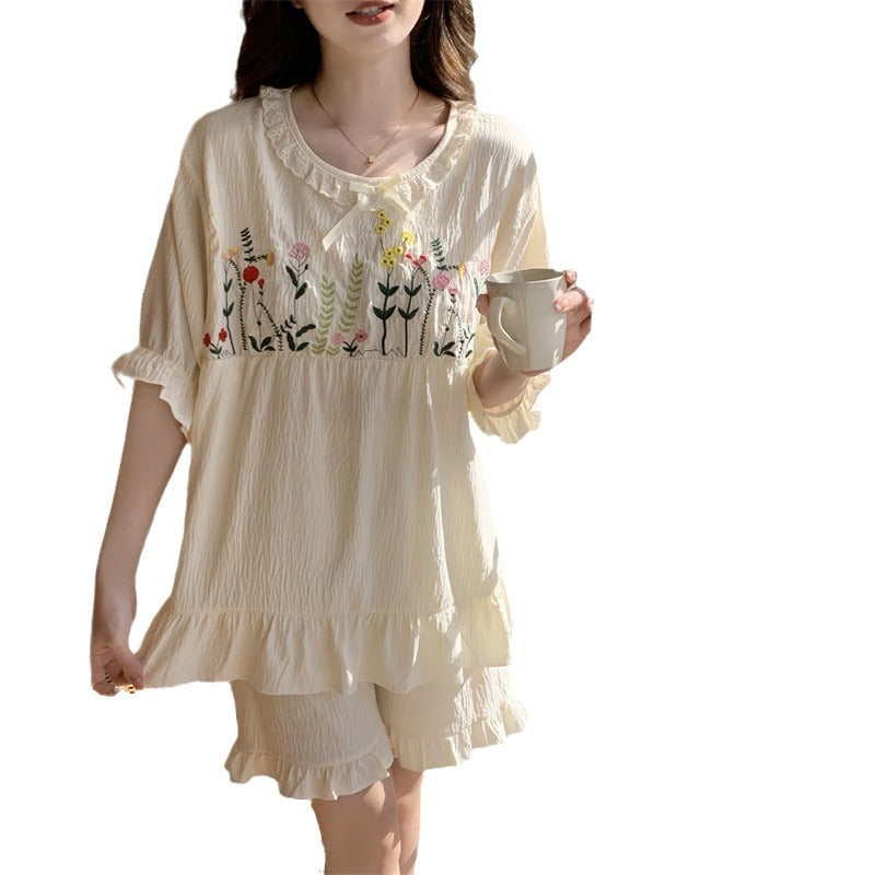 Cotton Women's Pajamas and Nightgown Homewear