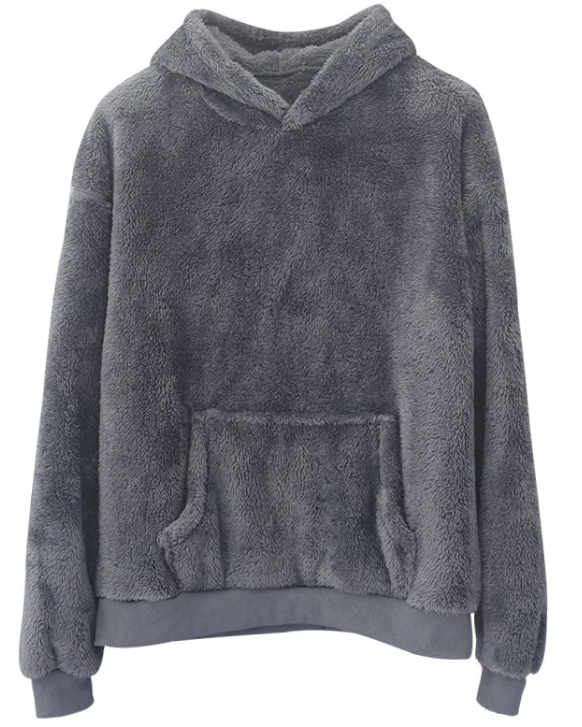 Double-sided Velvet Hoodie | Streetwear