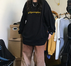 American Retro Oversized Sweater for Women