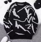 Men's Knitted Long-Sleeve Jacket