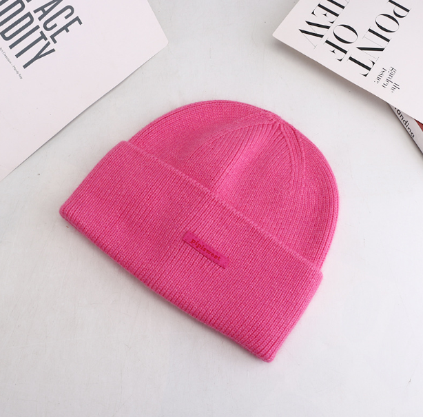 Embroidered Wool Ear Protection Knitted Pullover | Streetwear