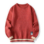 Men's Thick Warm Gold Velvet Sweater