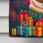 German Shepherd Holiday Christmas House Flag