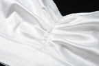 Summer Women's V-Neck Ruched Crop Top with Straps