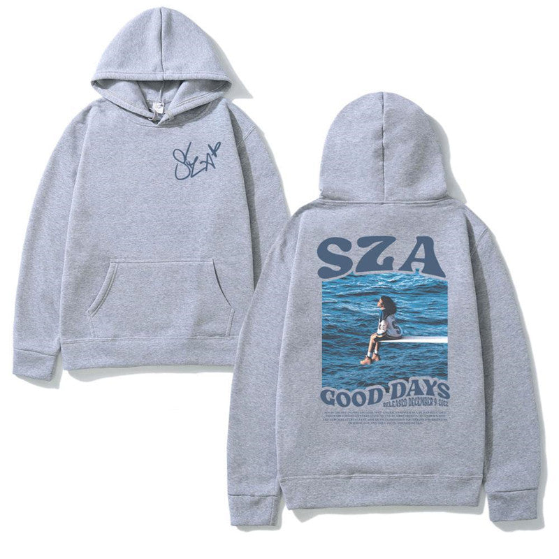 SZA Music Album Print Hoodie for Men and Women | Streetwear
