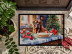 Dogue de Bordeaux Christmas Cookies Doormat