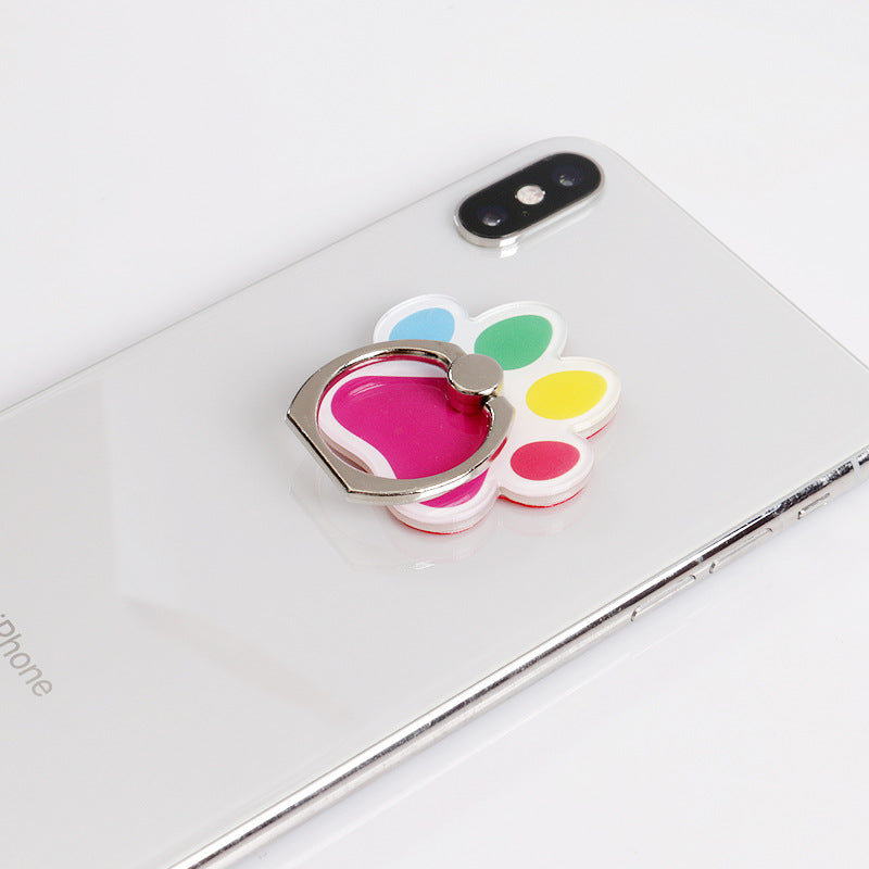 Creative Cartoon Husky Dog Bone Phone Case with Ring Stand | Protective Cover