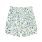 Men's Fish Print Swim Trunks