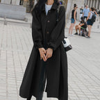 Women's Medium Length Woolen Jacket
