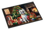 Chinese Crested Cozy Christmas Doormat