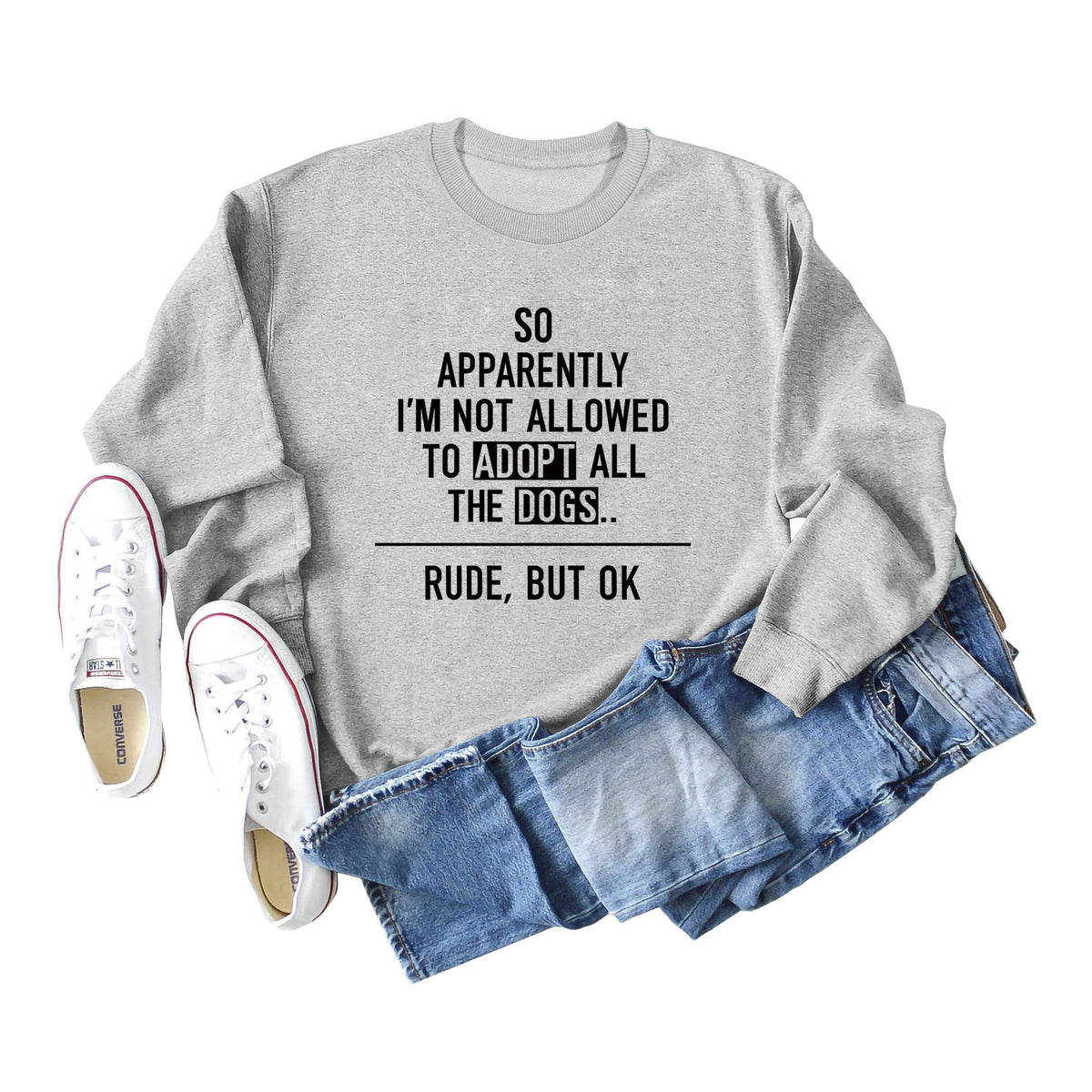 Women's Funny Bah Humbug Christmas Sweatshirt | Streetwear