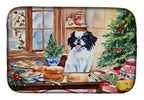 Japanese Chin Christmas Cookies Dish Drying Mat