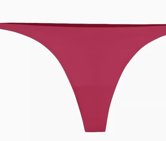 Ice Silk Seamless Thong Panties for Women (Single Piece)