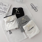Stylish High-Grade Soft Cotton Lace Mid-Rise Panties