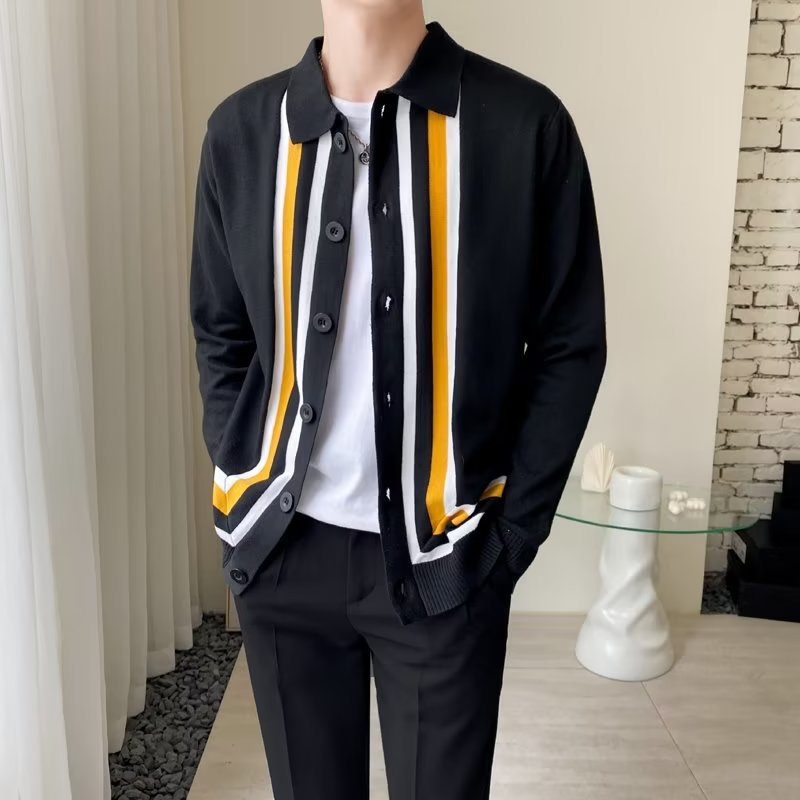 Men's Early Autumn Stylish Cardigan Sweater
