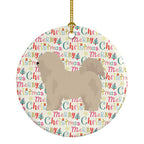Odis Merry Christmas Ceramic Ornament