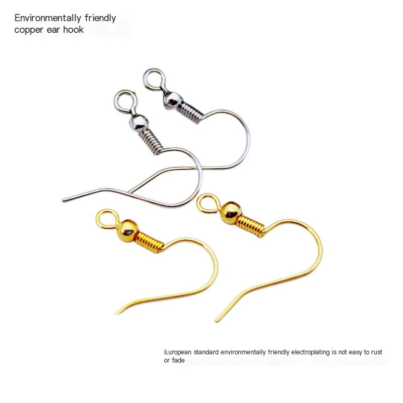 [Unpriced] DIY Copper Ear Hooks, Nickel-Free, Durable for Jewelry
