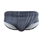 Men's Gray Square Swim Briefs