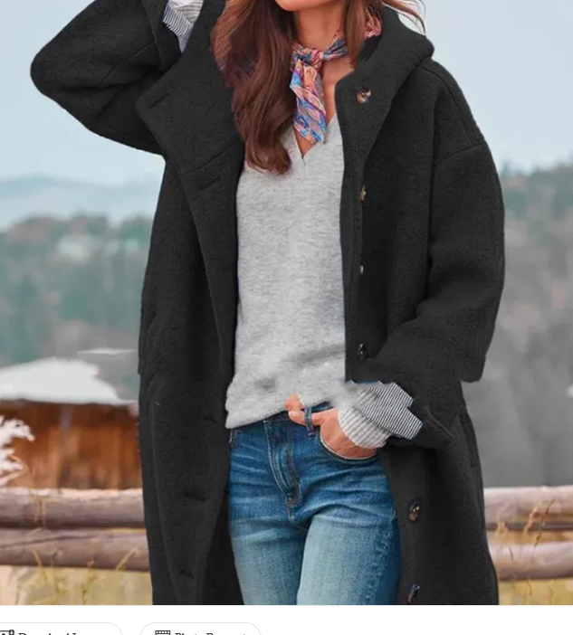 Women's Tweed Trench Coat