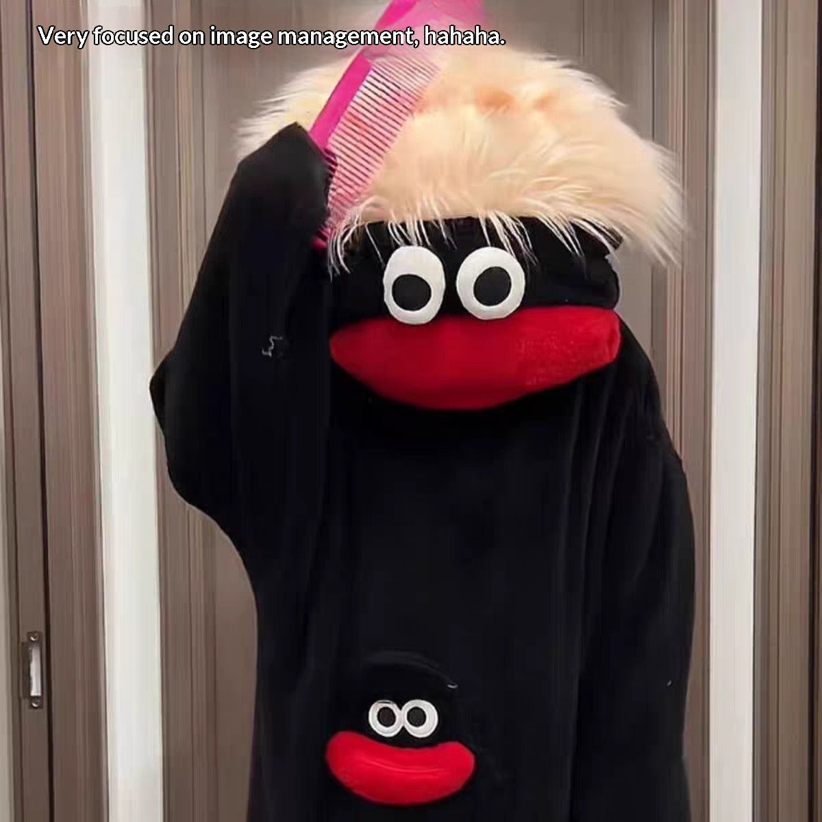 Big Mouth Monster Warm One-Piece Sleepwear