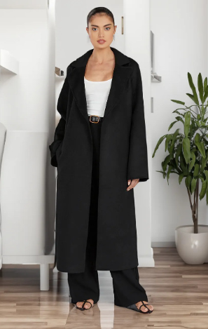 WOLFF Designer Wool Coat - Women's Knit Cardigan