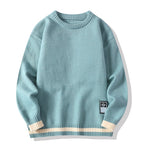 Men's Thick Warm Gold Velvet Sweater