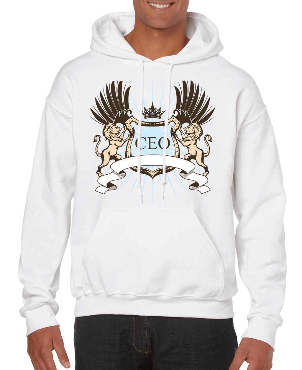 CEO Lion Crest Men’s Hoodie | Streetwear
